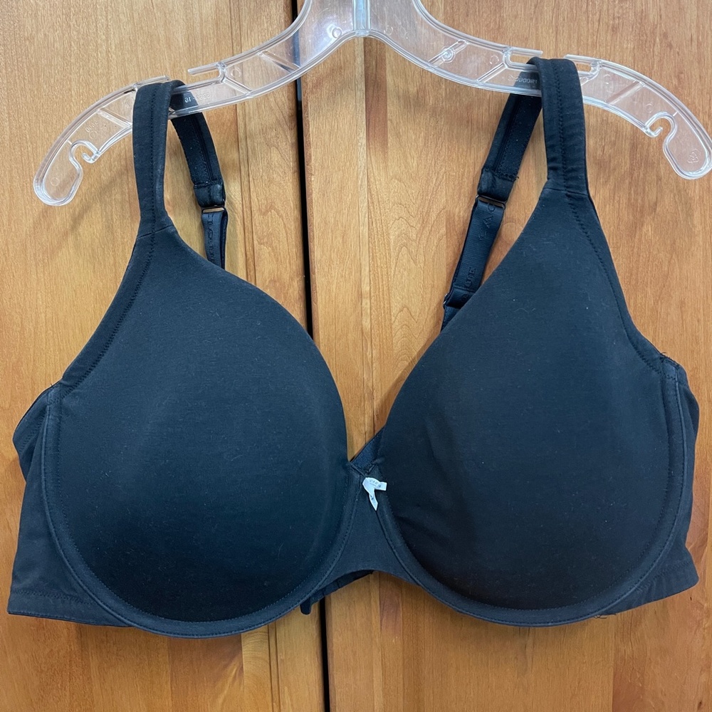 Cacique Black T-Shirt Bra 48DD
